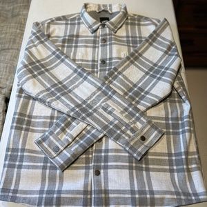 Vuori Men's Range Shirt Jacket XL - SALT